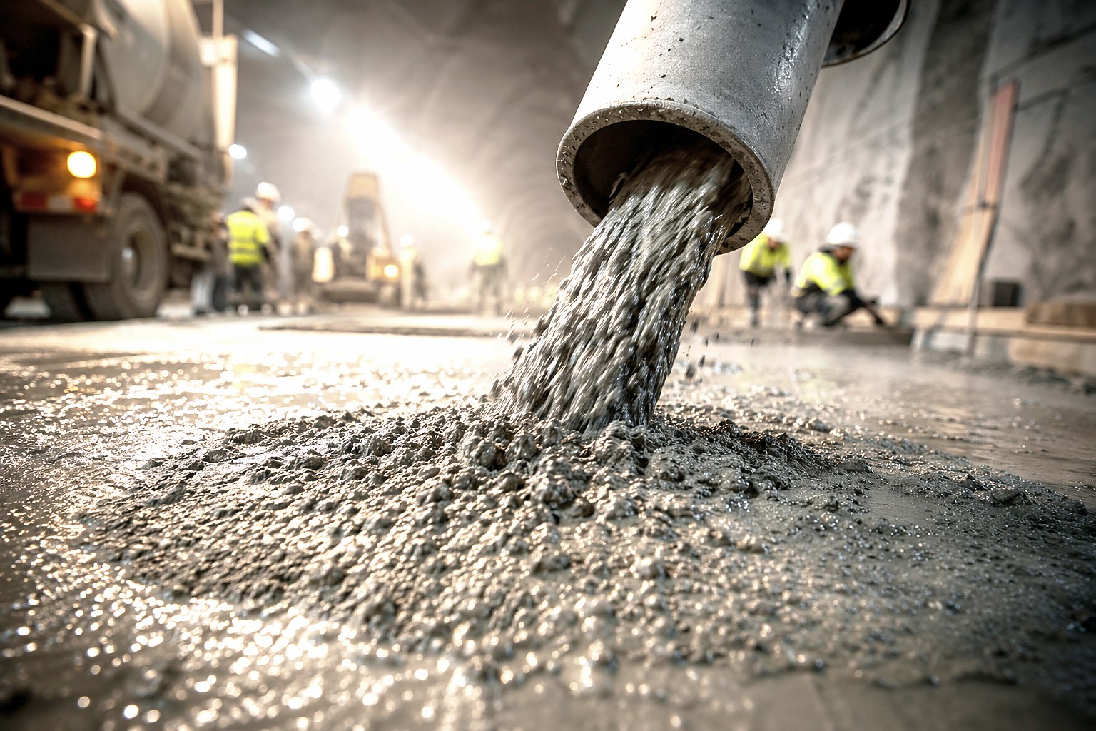 Shotcrete application with Denka SC-1®